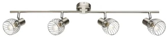 Globo 54809-4 - Luce Spot TEXAS 4xE14/40W/230V cromo opaco