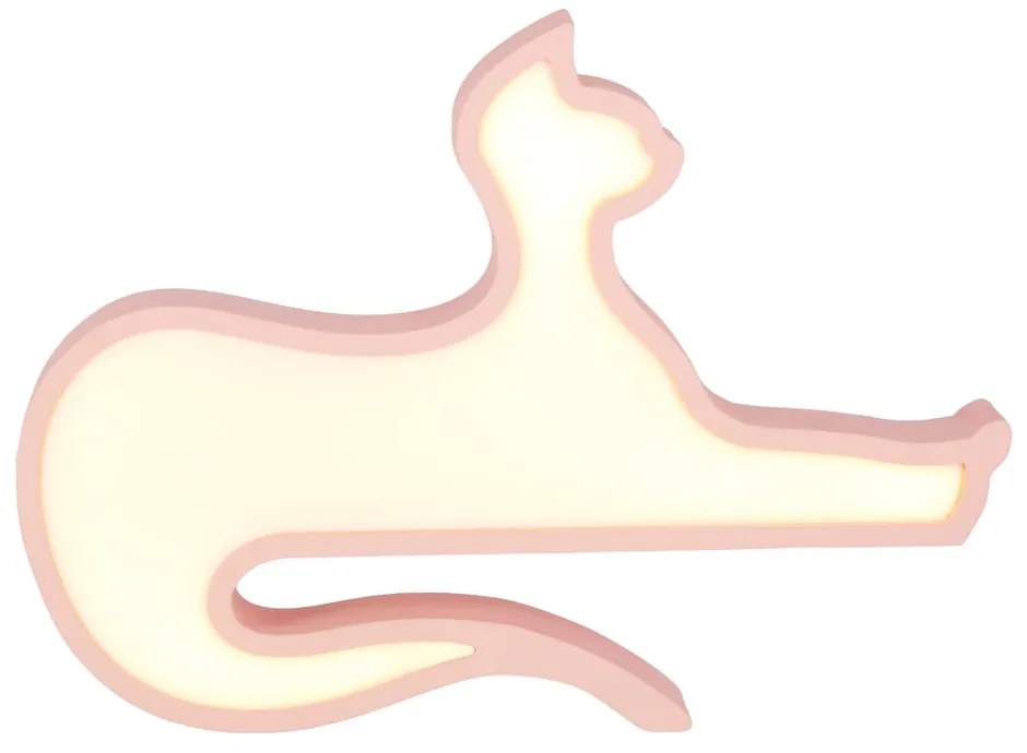 Lampada per bambini rosa Cat - Candellux Lighting