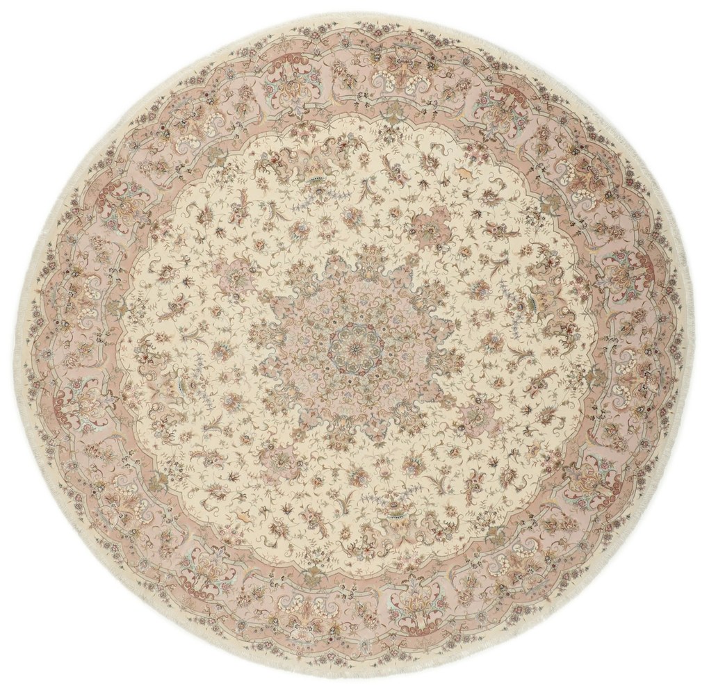 Tabriz Tappeto persiano 300x300 (Iran) Annodato A Mano