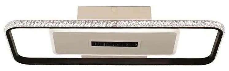 Luce LED dimmerabile LED/75W/230V 3000-6500K bianco/nero + telecomando