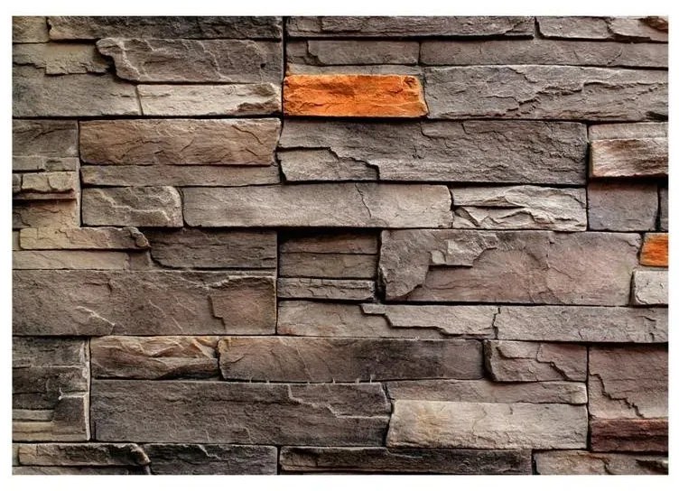 Fotomurale adesivo  Stony Bedrock  Larghezza x Altezza Home decor 147x105