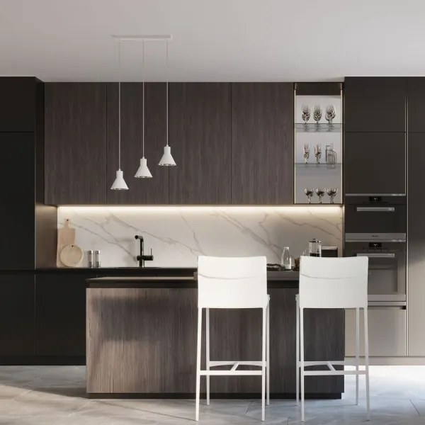 Sollux SL.0988 - Lampadario su filo TAZILA 3xES111/60W/230V bianco