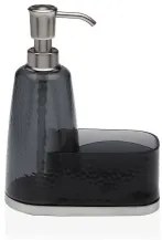 Dispenser di Sapone Versa Nero polistirene (8 x 19,5 x 16 cm)