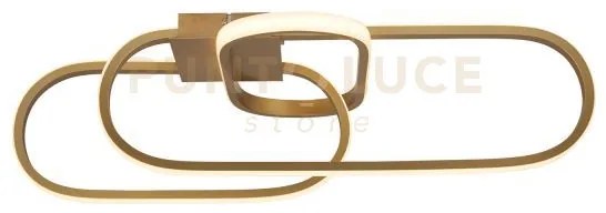 Clip flush - metallo dorato