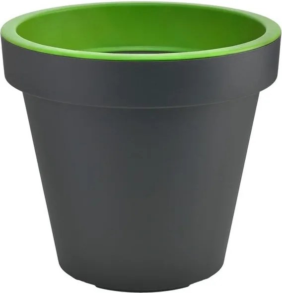 Vaso in plastica ø 29,5 cm Metro Twist - Gardenico