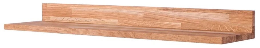 Mensola di colore naturale in rovere massiccio 80 cm Kalle – Interia Home & Living