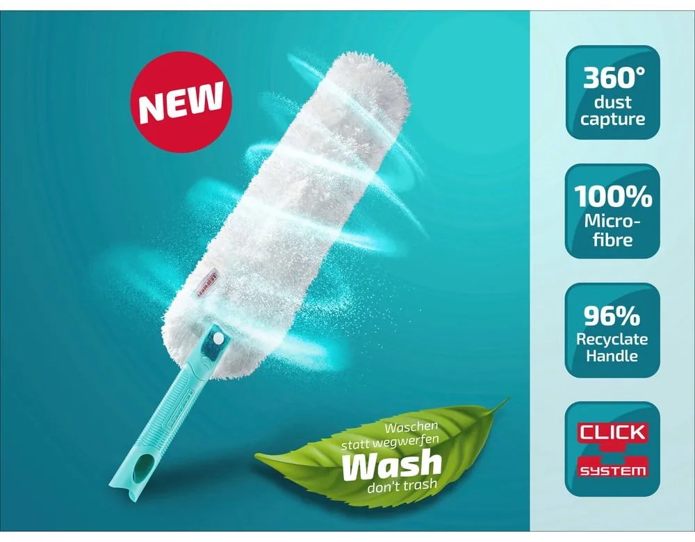 Piumino catturapolvere in microfibra Superduster XL – LEIFHEIT