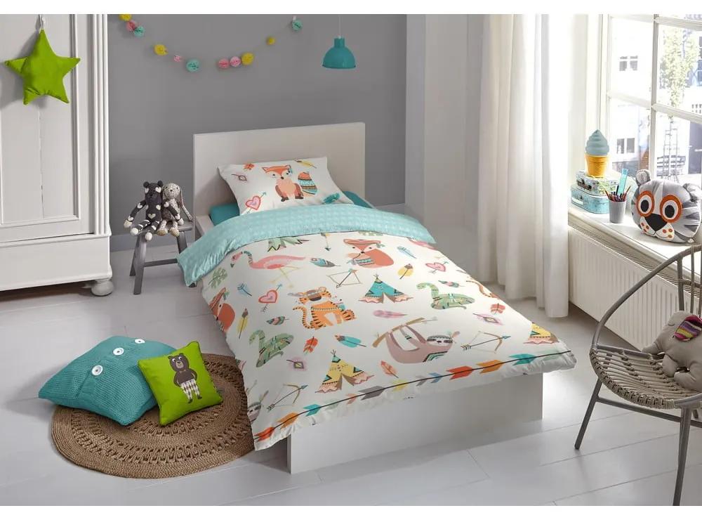 Biancheria da letto per bambini in cotone Boho, 120 x 150 cm - Good Morning