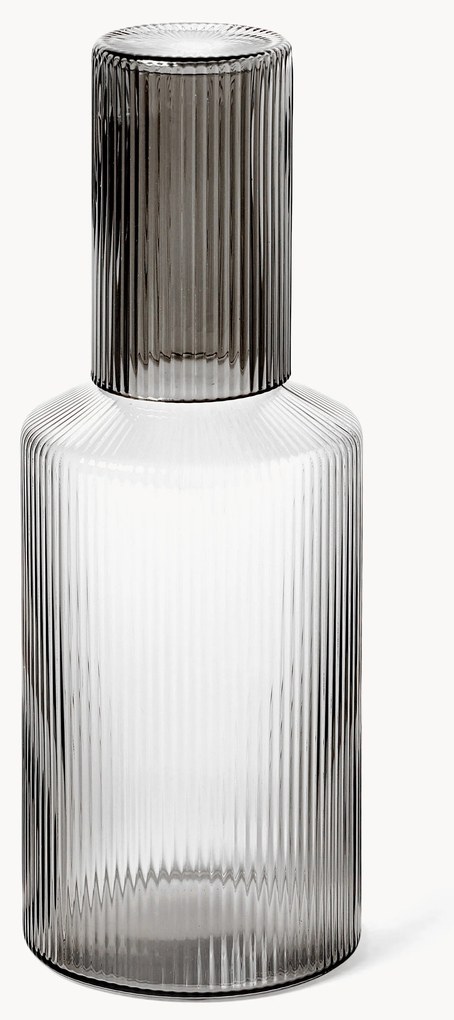 Coperchio in vetro soffiato per caraffa Ripple