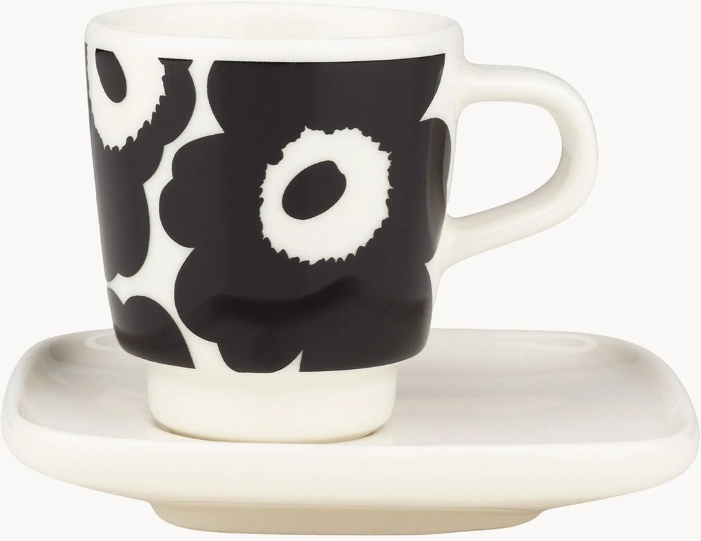 Tazzina e piattino da caffè Unikko