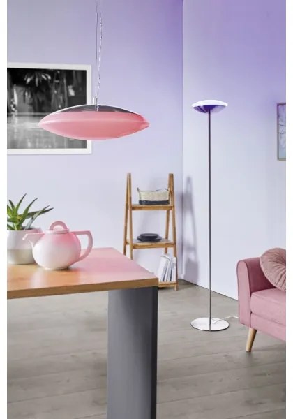 Eglo 33325 - Lampada da terra LED RGBW dimmerabile FRATTINA-C 1xLED/18W/230V cromo opaco