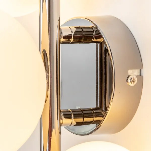 Brilagi - Applique LED MILLA 3xG9/3W/230V nero cromato/bianco