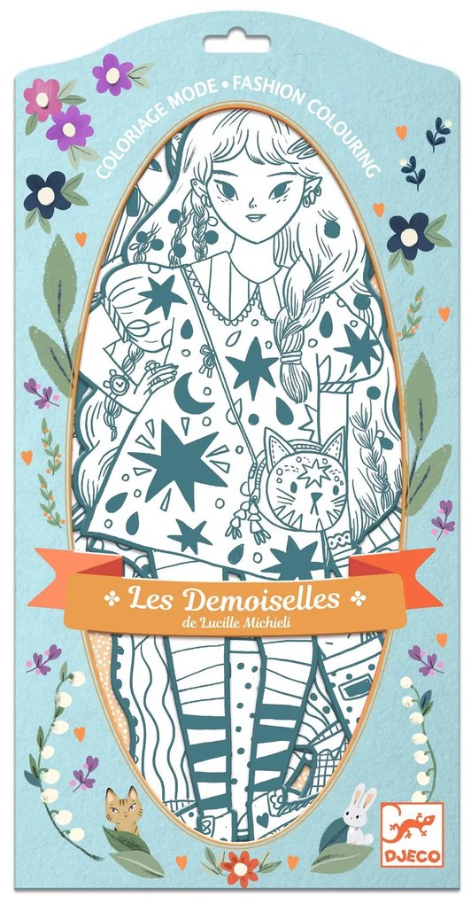 Disegni da colorare per piccoli stilisti - Angele & amiche