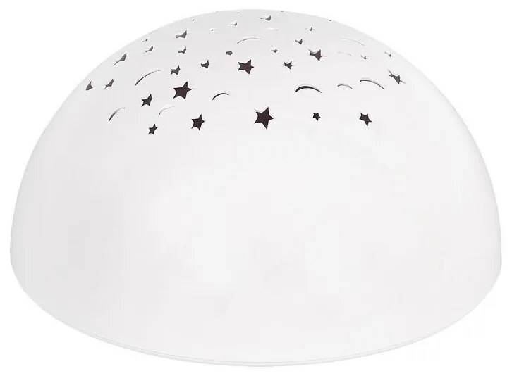 Rabalux 1470 - Luce LED RGB notturna LINA LED/0,5W/3xAA