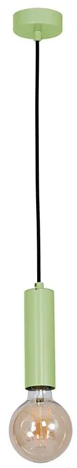 Lampadario TUBES 1xE27/60W/230V verde