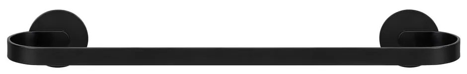 Porta asciugamani in metallo autoportante nero opaco Bivio - Wenko