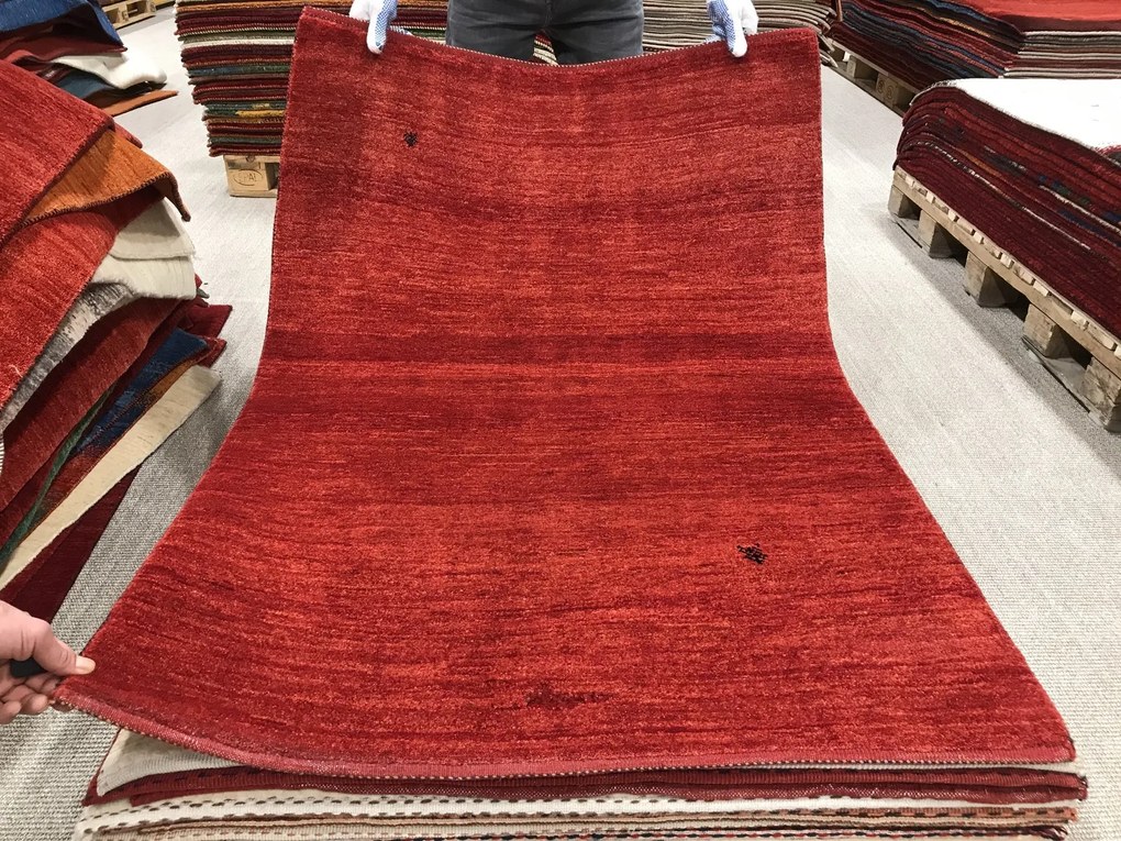 Gashguli Tappeto 150 x 100 Rosso (Iran) Annodato A Mano