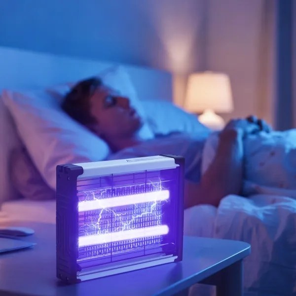 Brilagi - Trappola elettrica a LED per insetti UV 2xLED/7.5W/230V 90 m2