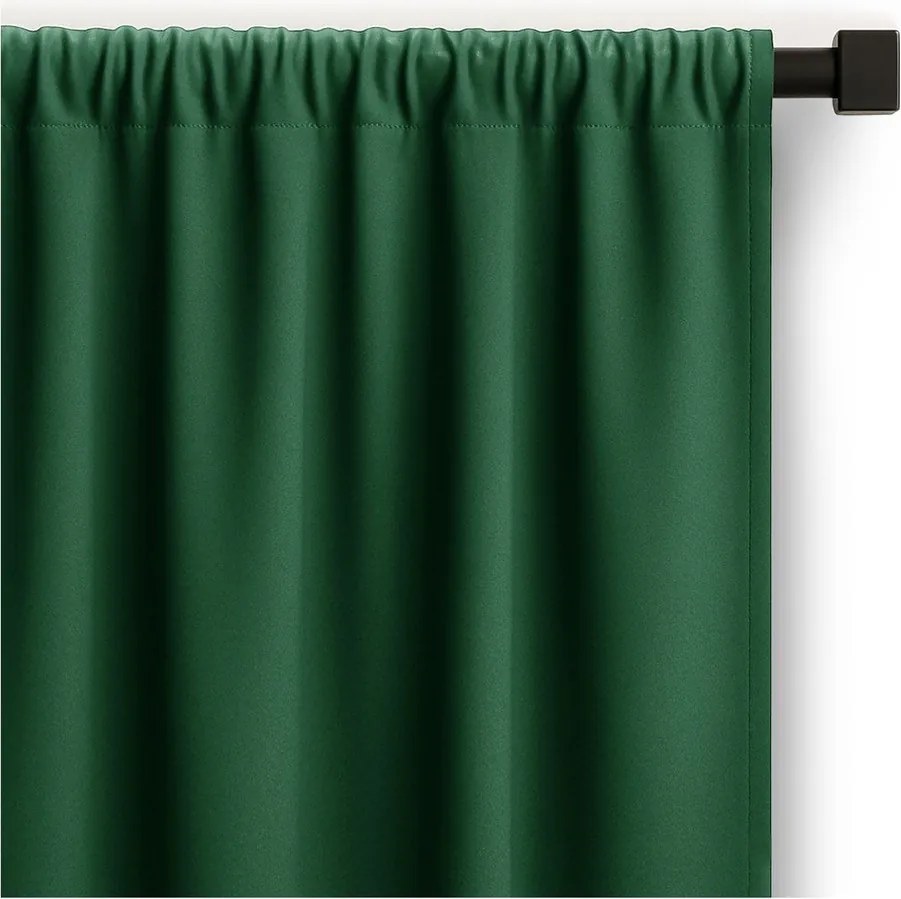 Tenda parzialmente oscurante verde scuro 140x250 cm Carli – Restilo