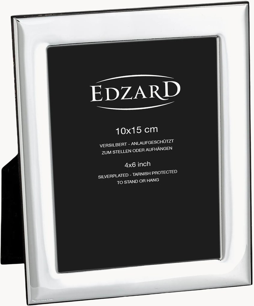 Cornice portafoto placcata in argento Lucera