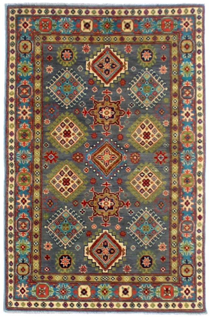 Kazak Tappeto 120x180 (Pakistan) Annodato A Mano