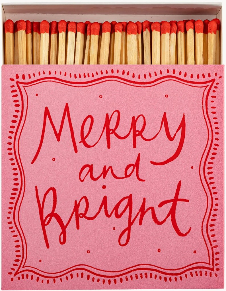Fiammiferi Merry and Bright, set da 3