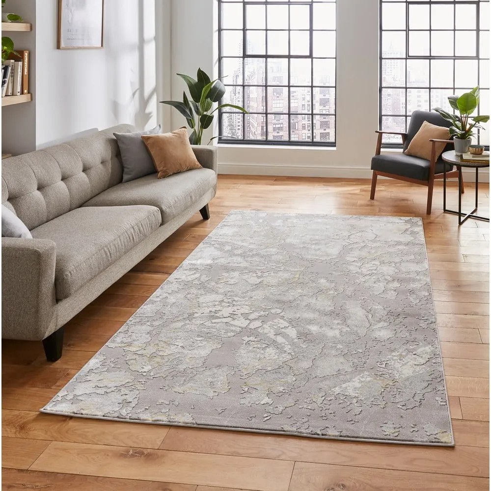 Tappeto grigio 220x160 cm Apollo - Think Rugs