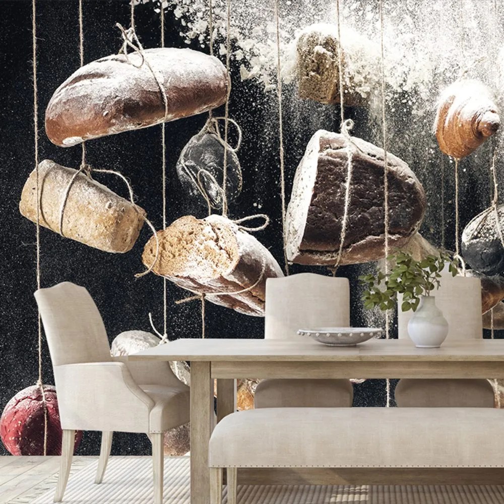 Carta da parati – Pane appeso