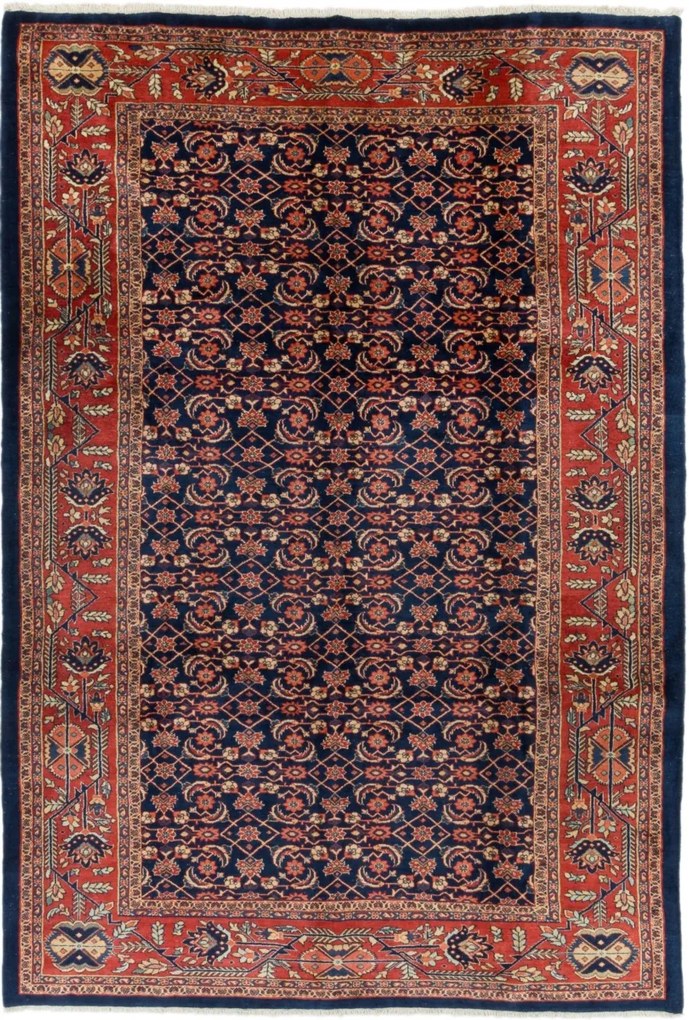 Sarouk Tappeto persiano 370x260 (Iran) Annodato A Mano