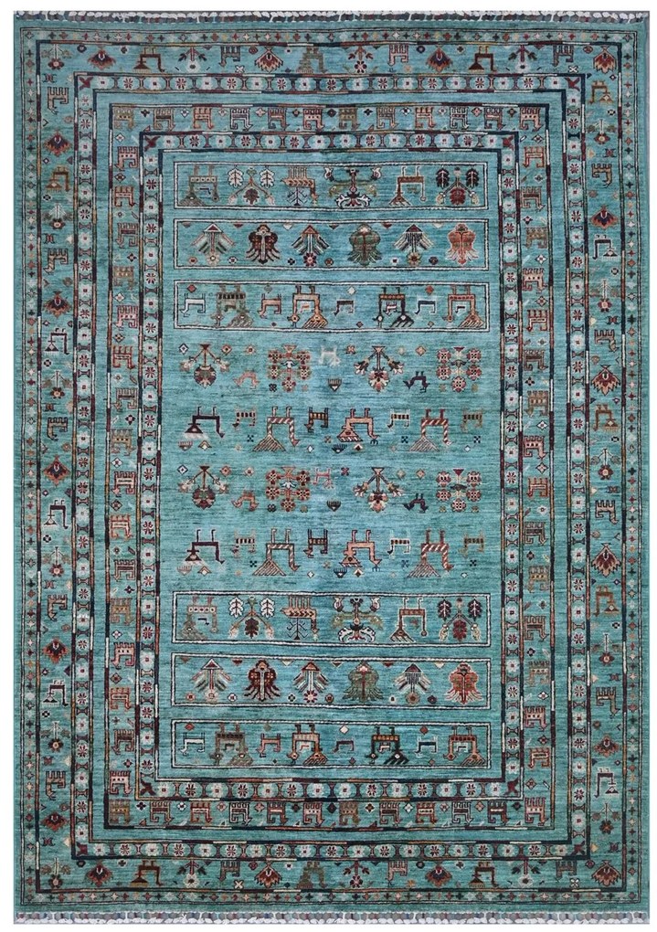 Samarkand Tappeto orientale 170 x 250 (Pakistan) Annodato A Mano