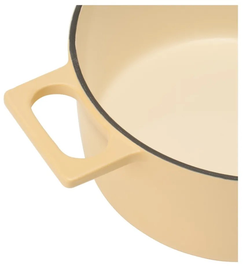 Casseruola in ghisa con coperchio incluso adatta all'induzione 5,5 l Mattia 3.0 – FABINI