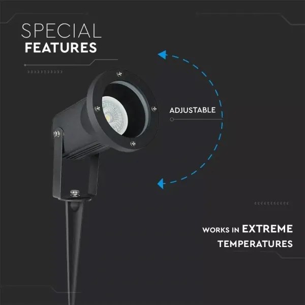 Lampada da esterno 1xGU10/35W/230V IP44