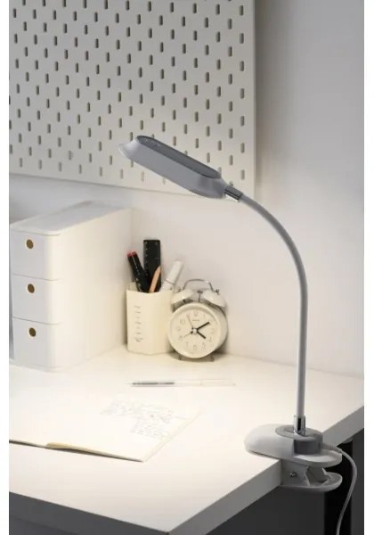 Immax 08997L - Lampada da tavolo LED+CCT dimmerabile con clip CLIP 7,5W/230V bianca