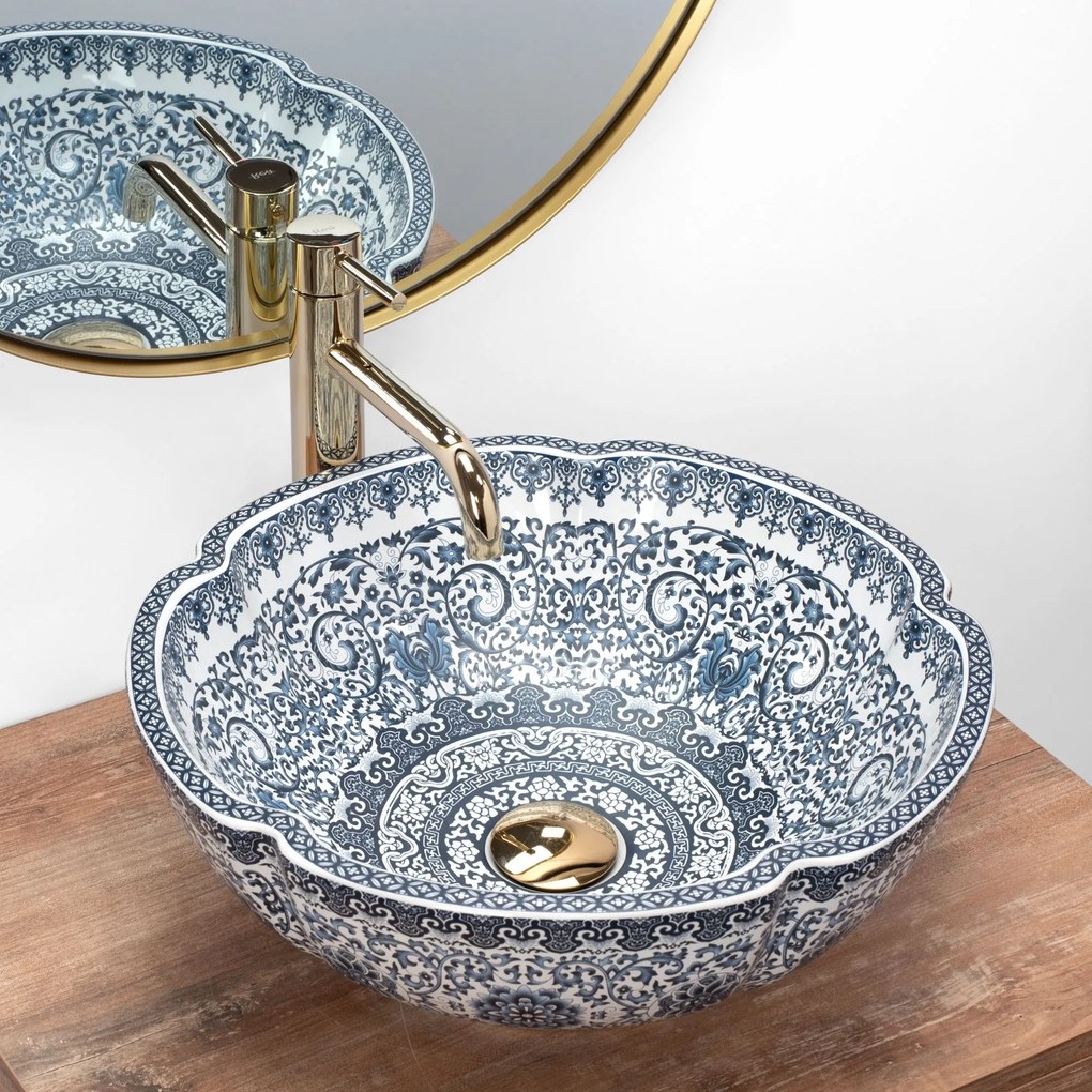 Lavabo da appoggio Vivien