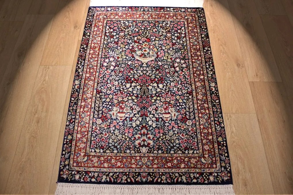 Ghom Tappeto 80 x 120 (Iran) Annodato A Mano