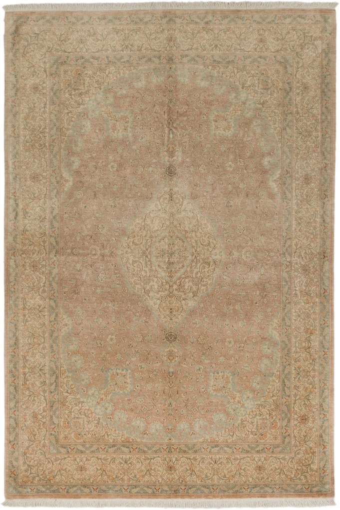 Ghom Tappeto 200 x 130 (Iran) Annodato A Mano