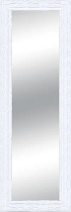 Specchio Teresa rettangolare in legno bianco opaco 68 x 168 cm