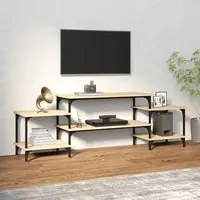 Mobile Porta TV Rovere Sonoma 157x35x52 cm in Legno Multistrato 826321