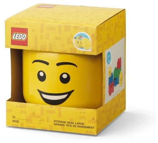 Scatola di plastica per bambini Head - LEGO®