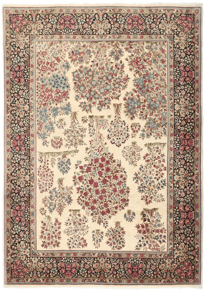 Kerman Tappeto persiano 220 x 300 (Iran) Annodato A Mano