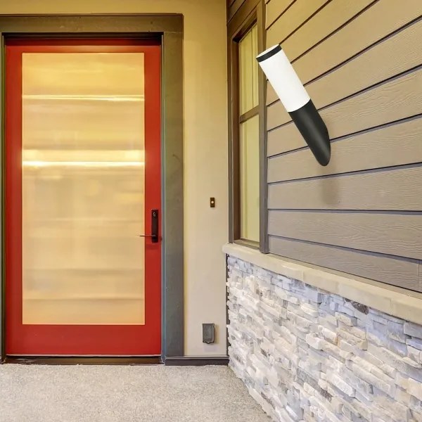 Rabalux 8145 - Applique da esterno BLACK TORCH 1xE27/25W/230V IP44