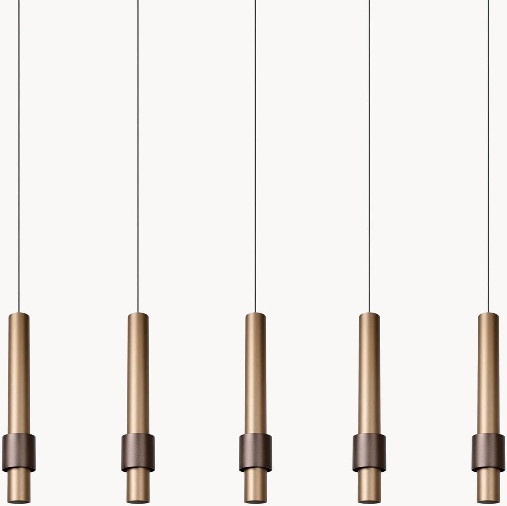 Lampada a sospensione grande a LED con luce regolabile Margary