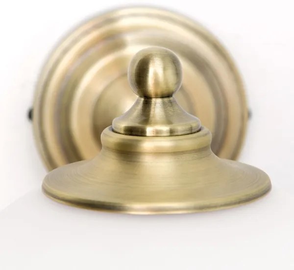 Orion WA 2-1371/1 - Applique OLD LAMP 1xE27/40W/230V bianco/ottone