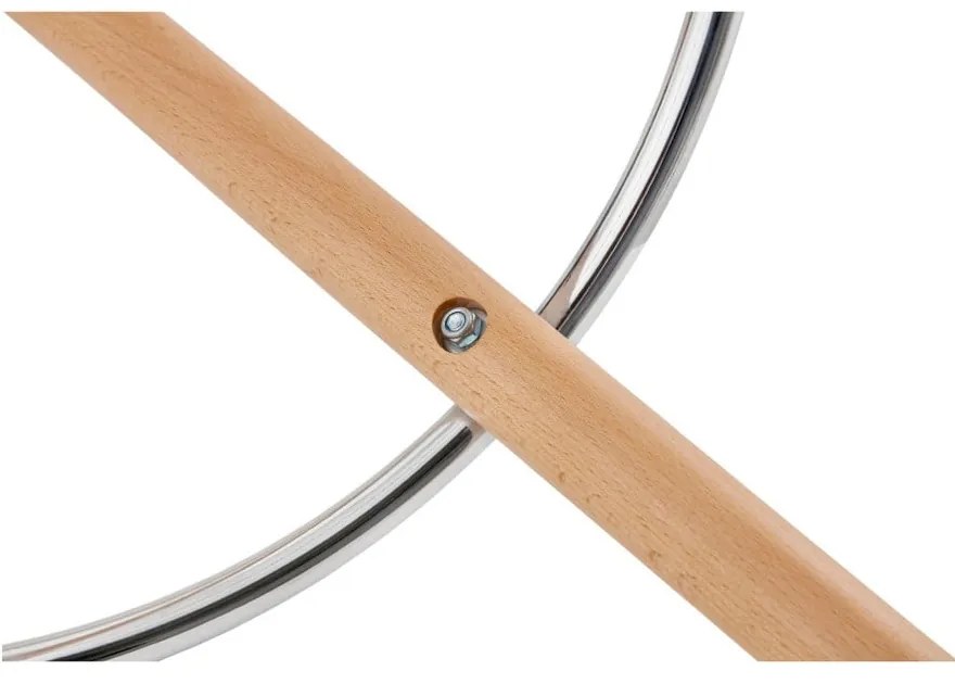 Sgabello da bar nero, altezza seduta 64 cm Anau - Kokoon