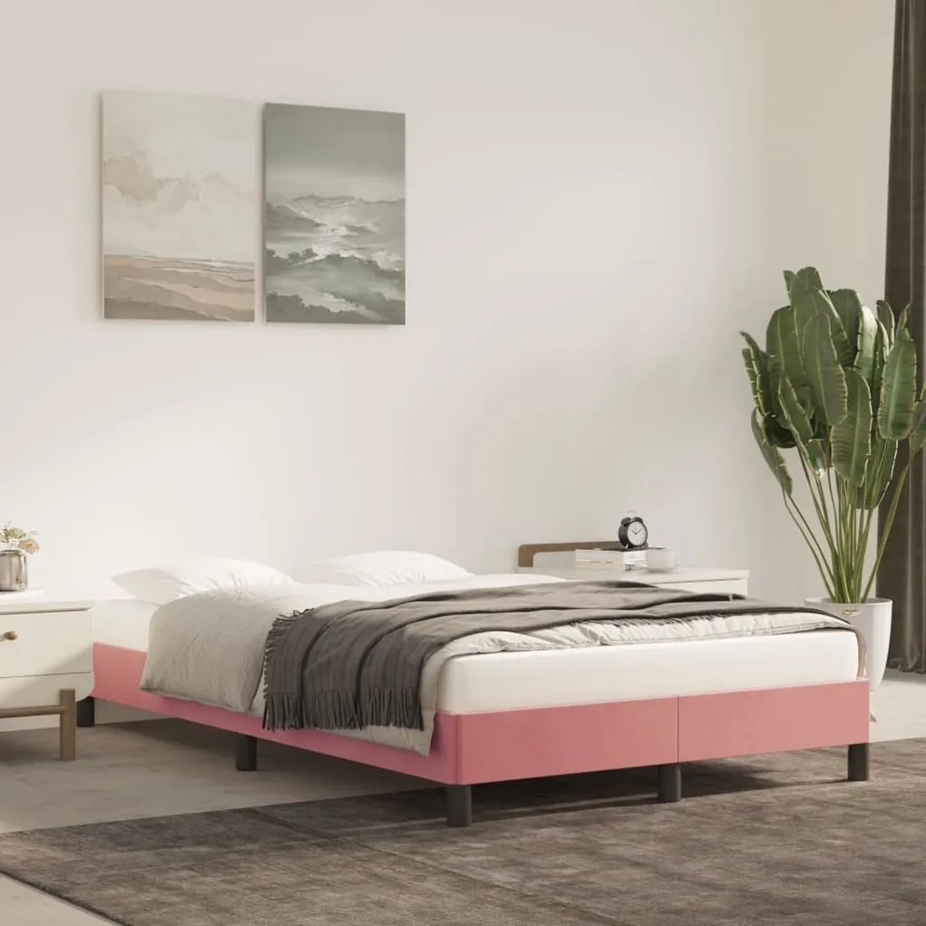 Giroletto Rosa 120x200 Cm İn Velluto /