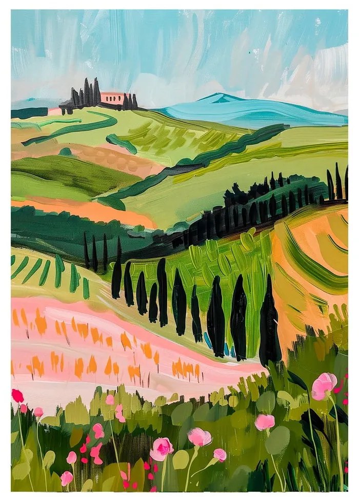 Dipinto 60x80 cm Color I – Styler