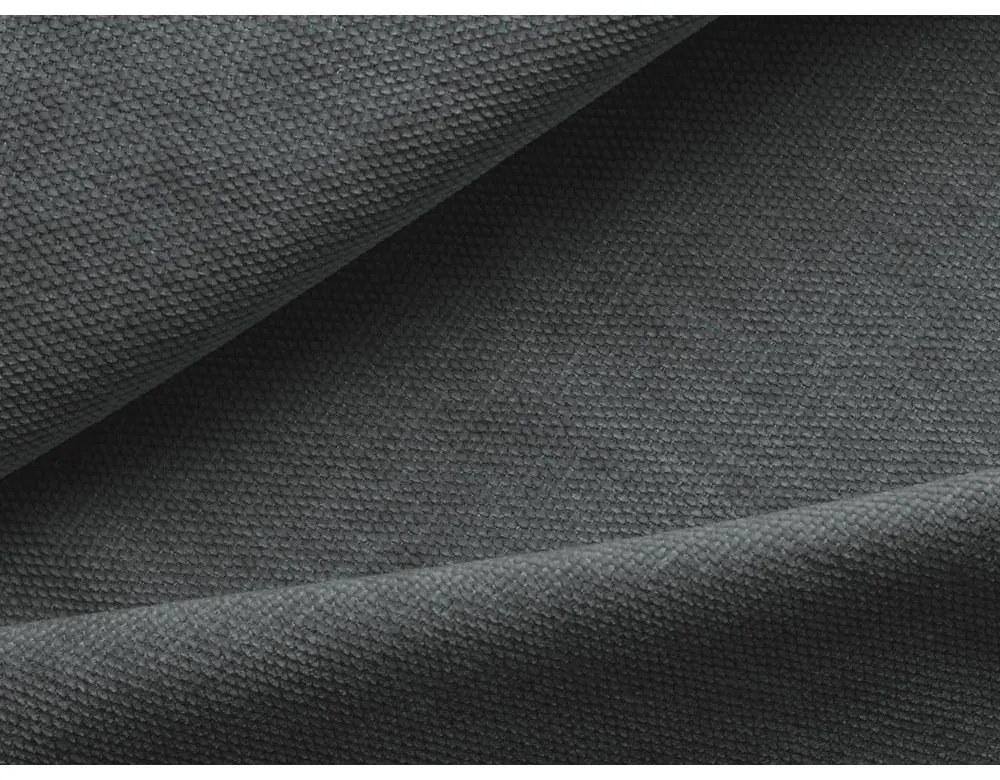 Divano angolare grigio scuro (con penisola a sinistra) Hoku – Makamii