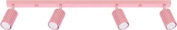 Brilagi - Faretto LED CRESTO 4xGU10/10W/230V rosa