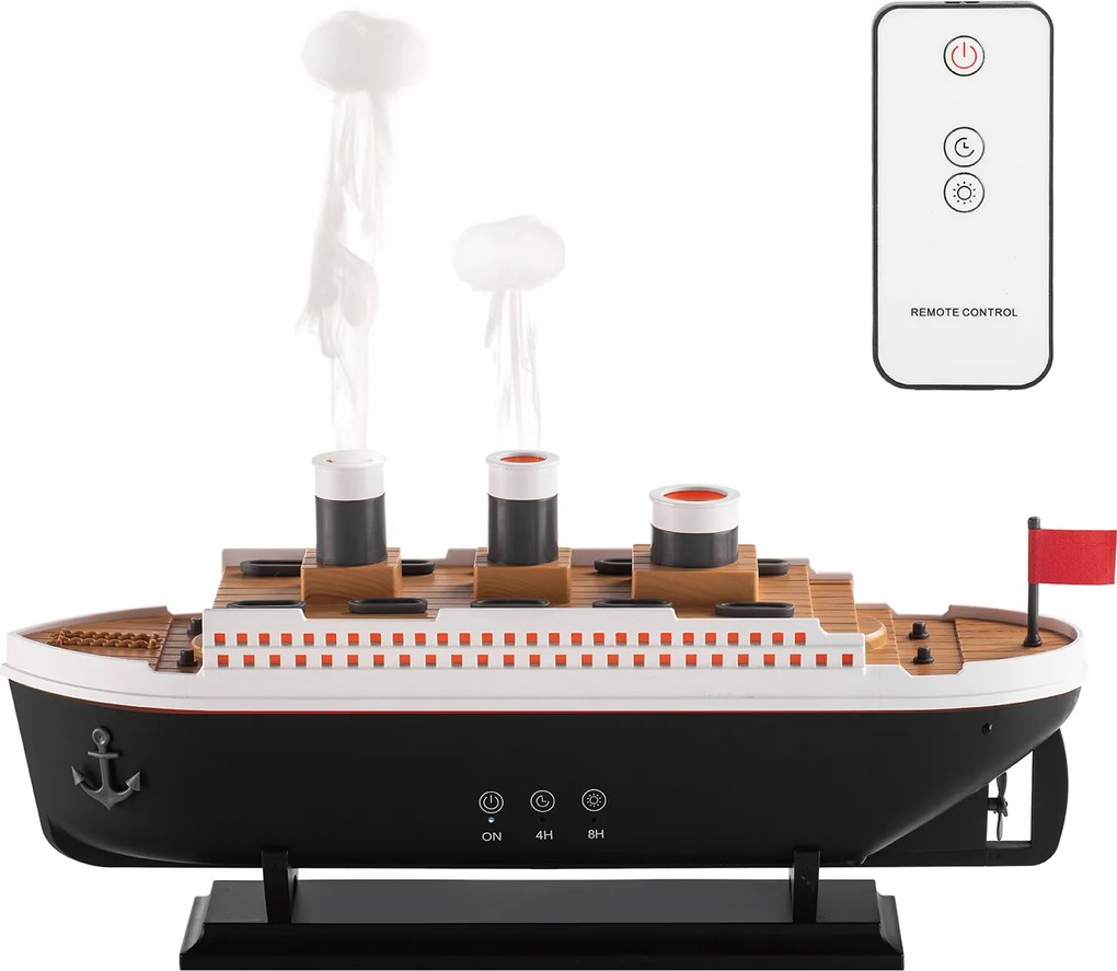 Diffusore elettrico Nave con cromoterapia