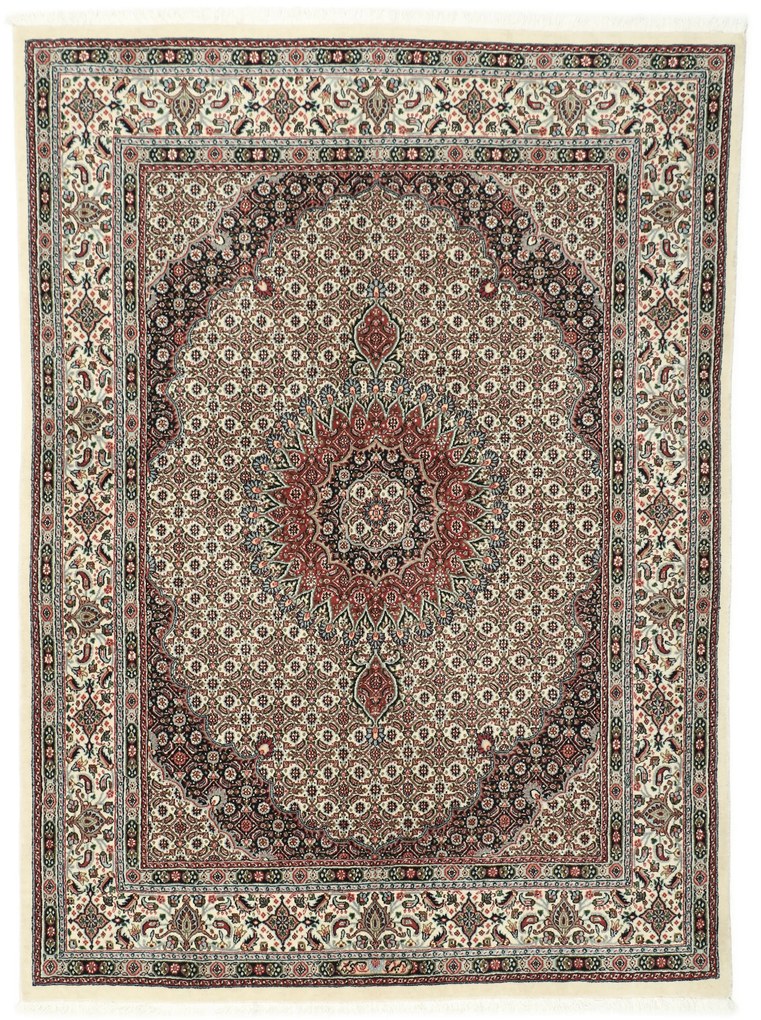 Moud Tappeto 150 x 210 (Iran) Annodato A Mano